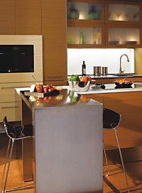 Another photo of this "green" vignette at KVC can be seen in our Custom Portfolio section