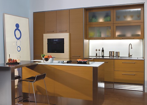 "Green" kitchen vignette at 64 Needham St, Newton