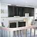 DURING rounded wall cut down to new counter height