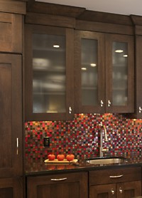 This kitchen is featured in the article titled The Gift, beginning on page 27 in the 2009 summer issue of Kitchen Views magazine. Click here to see more about this kitchen renovation from the homeowners themselves.